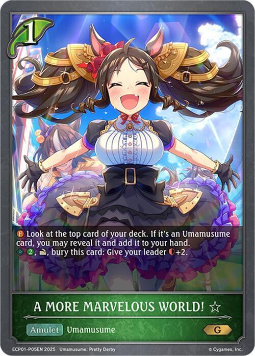 A MORE MARVELOUS WORLD!  - P05EN (Foil)