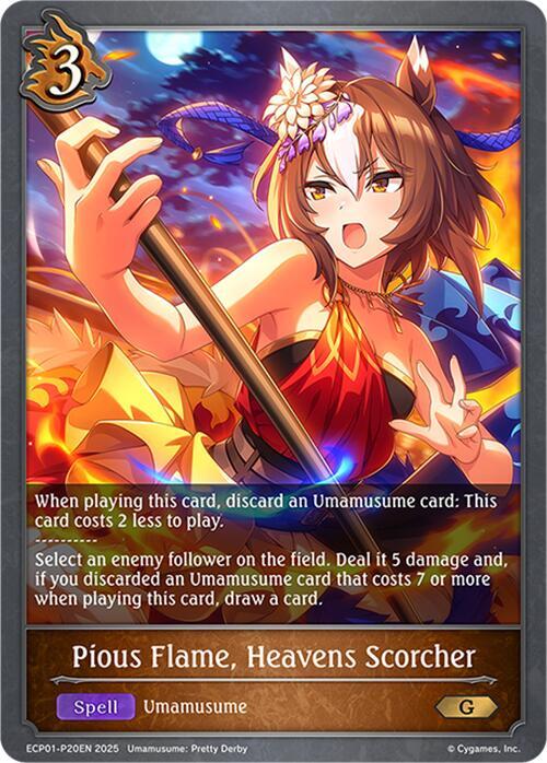 Pious Flame, Heavens Scorcher - P20EN (Foil)