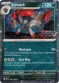 Zoroark (White Flare Stamped) #062/086 from Miscellaneous Cards & Products Pokemon card image
