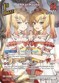 Akai Haato (SR) - Elite Spark - Hololive card