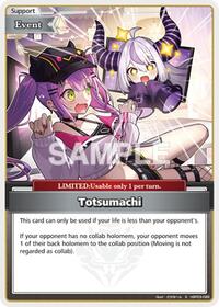 Totsumachi (S) - Elite Spark - Hololive card