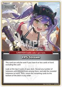 FPS Stream (S) - Elite Spark - Hololive card