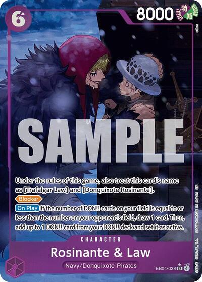 Rosinante & Law (Alternate Art)