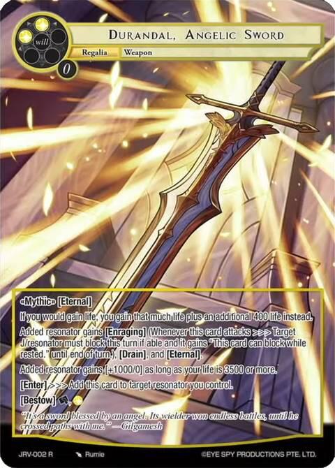Durandal Angelic Sword