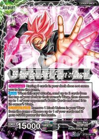 Goku Black // SS Rose Goku Black, Future of Despair card art