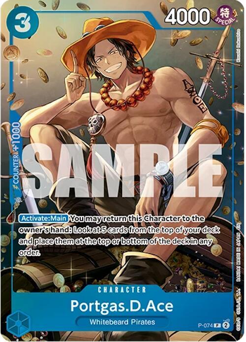 Portgas.D.Ace (Tin Pack Set Vol. 2) - One Piece Promotion Cards
