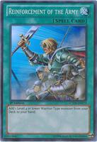 ●REINFORCMENTS RARE！ Reinforcements of the Army [Secret Rare] SBCB-EN160 Prices