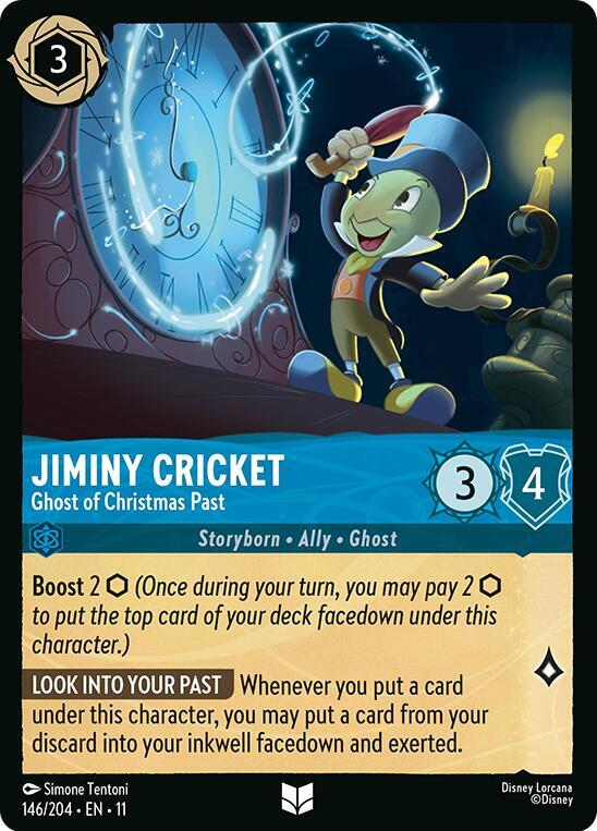 Jiminy Cricket - Ghost of Christmas Past - Winterspell - Disney