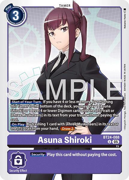 Asuna Shiroki - Time Stranger - Digimon Card Game - TCGplayer.com