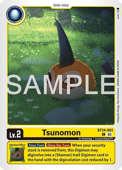 Tsunomon BT24 003