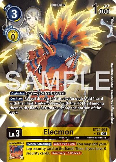 Elecmon (Alternate Art) card
