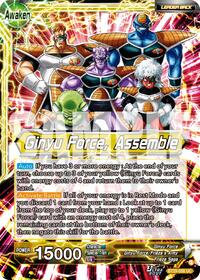 Ginyu // Ginyu Force, Assemble card art