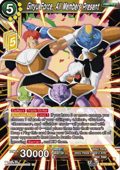 Ginyo Force, All Members Present
