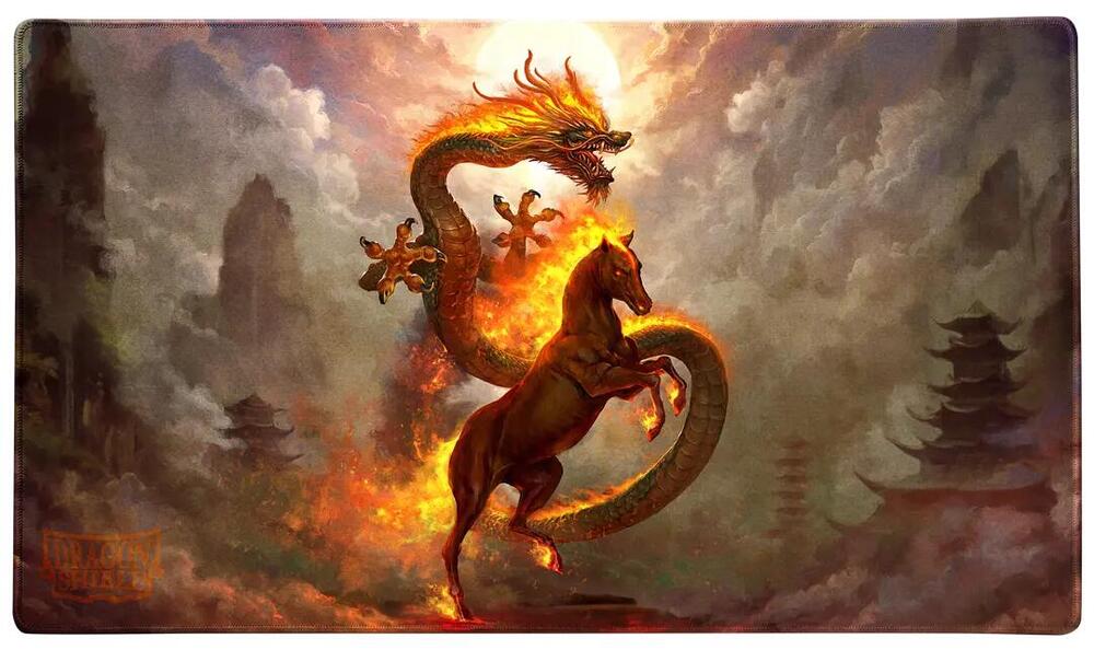 Dragon Shield Playmat - Lunar New Year 2026: Fire Horse - Dragon