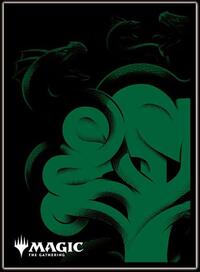 Ensky Card Sleeves Magic: The Gathering Player's Card Sleeve - Mana Minimalist - Green Mana MTGS-302 (80-Pack)