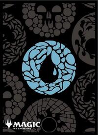 Ensky Card Sleeves Magic: The Gathering Player's Card Sleeve - Mana Minimalist - Blue Mana MTGS-293 (80-Pack)