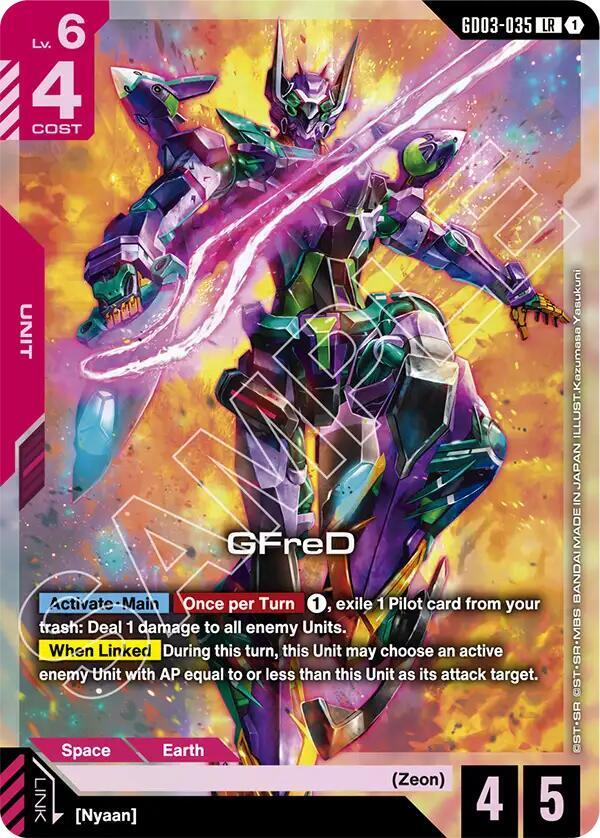 GFreD - Steel Requiem - Gundam Card Game - TCGplayer.com
