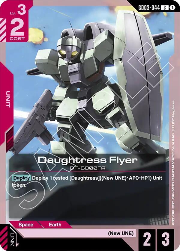 Di Gi Charat Part 3 トレーディングカード Daughtress Flyer - Steel Requiem - Gundam Card Game - TCGplayer.com