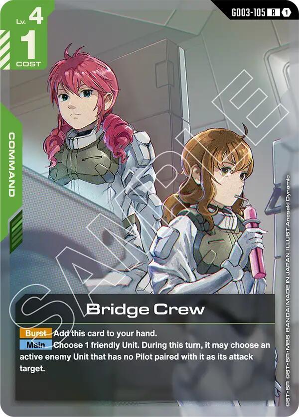 Bridge Crew - Steel Requiem - Gundam Card Game - TCGplayer.com