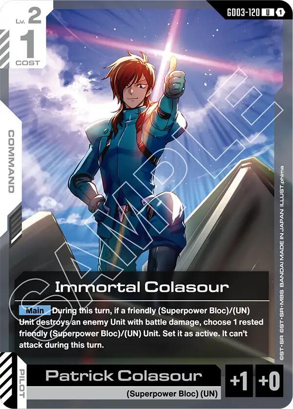 Immortal Colasour - Steel Requiem - Gundam Card Game - TCGplayer.com