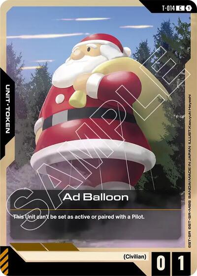 Ad Balloon card