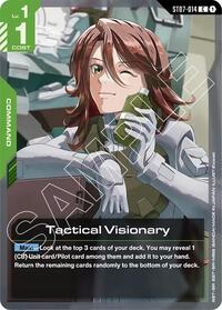 Tactical Visionary - Starter Deck 07: Celestial Drive - Gundam card
