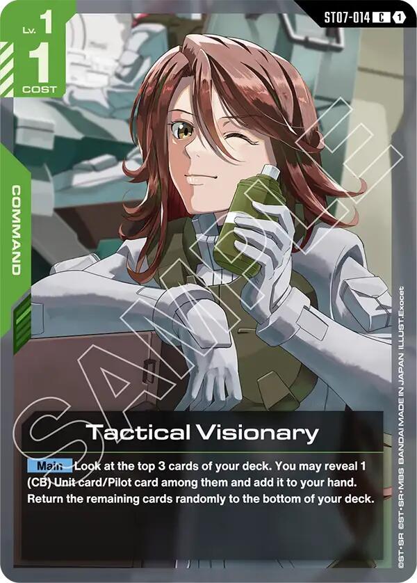 Tactical Visionary - Starter Deck 07: Celestial Drive - Gundam