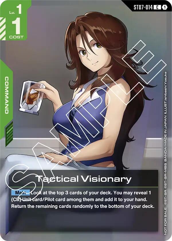 Tactical Visionary (Store Tournament Participant Pack 03) - Gundam