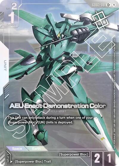 AEU Enact Demonstration Color (Store Tournament Winner Pack 03) card