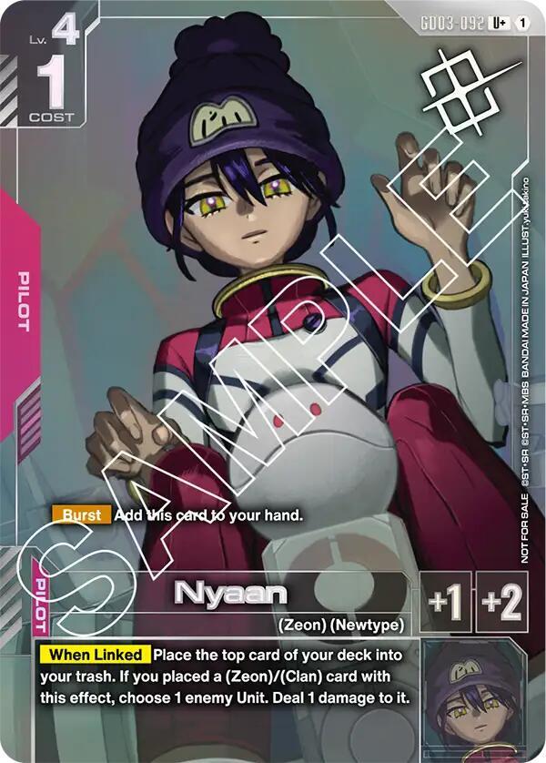 Nyaan (Store Tournament Winner Pack 03) — Steel Requiem