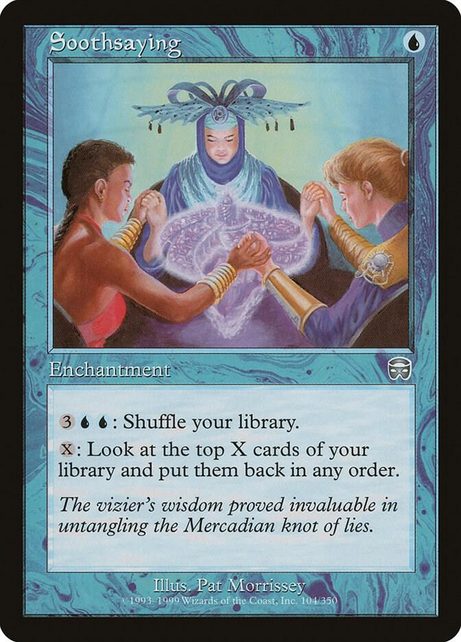 Soothsaying - Mercadian Masques - Magic: The Gathering - TCGplayer.com