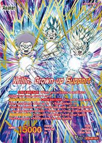 Krillin // Krillin, Grown-up Support (SLR) card art