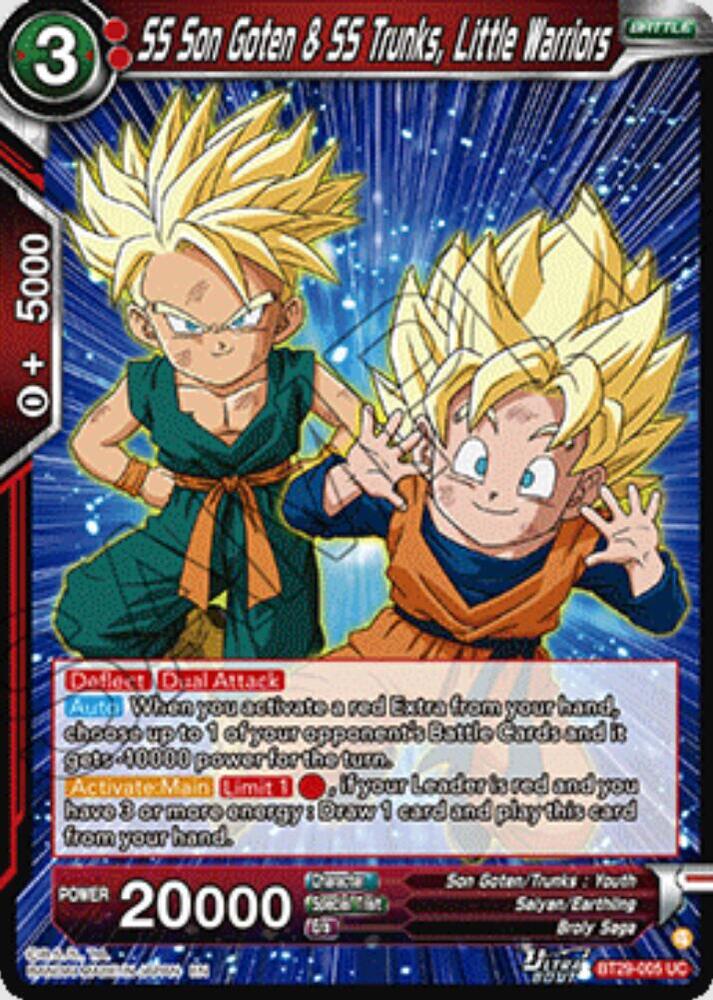 SS Son Goten & SS Trunks, Little Warriors - Fearsome Rivals
