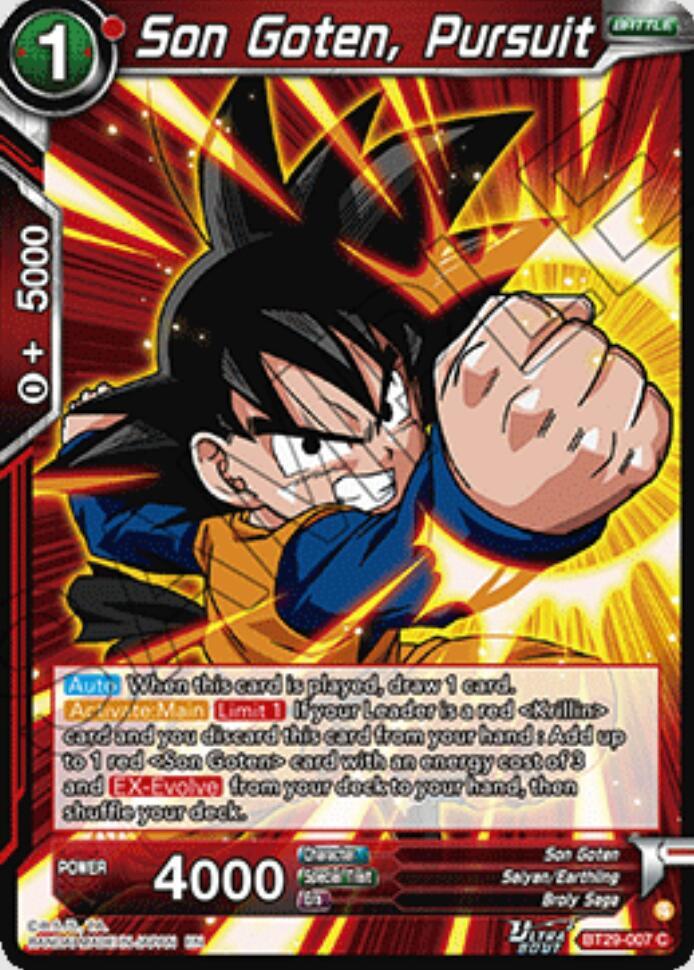 Son Goten, Pursuit - Fearsome Rivals - Dragon Ball Super: Masters