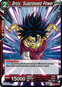 Broly, Suppressed Power card art