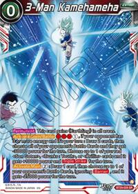 3-Man Kamehameha card art