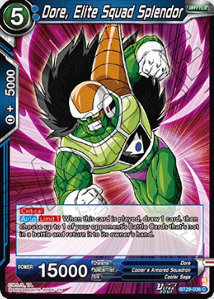 Dore, Elite Squad Splendor #BT29-036 — Fearsome Rivals