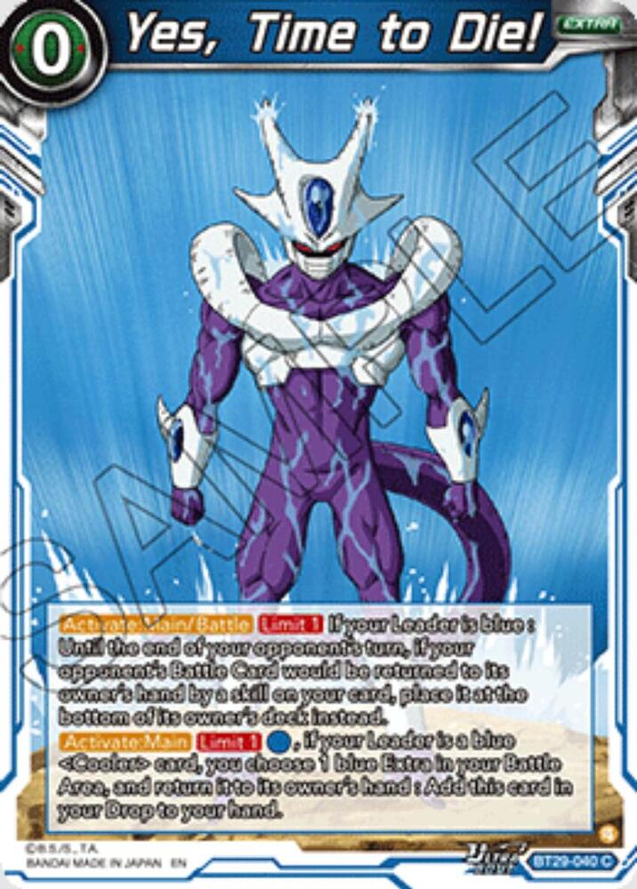 Yes, Time to Die! - Fearsome Rivals - Dragon Ball Super: Masters