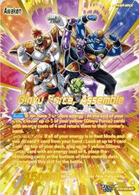 Ginyu // Ginyu Force, Assemble (SLR) card art