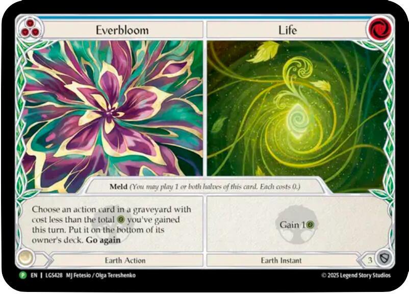 その他 Flesh and Blood Everbloom / Life RF Everbloom // Life - LGS428 - Flesh and Blood: Promo Cards - Flesh