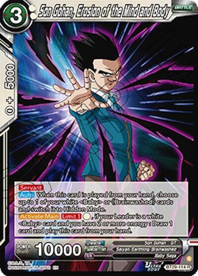 Son Gohan, Erosion of the Mind and Body