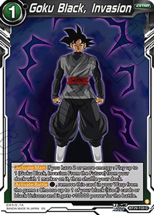 Goku Black, Invasion - Fearsome Rivals - Dragon Ball Super