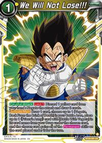 We Will Not Lose!!! card art