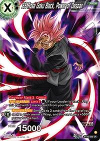 SS Rose Goku Black, Power of Despair card art