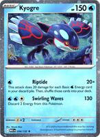 Kyogre [Cosmos Holo] #34 from Pokemon Mega Evolution set