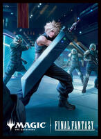 Magic: The Gathering Player's Card Sleeve - FINAL FANTASY - Secret Lair  Drop - Cloud's Buster Sword MFS-39 (80-Pack)