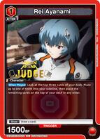 Rei Ayanami (Judge Pack) - Union Arena Promotion Cards - Union