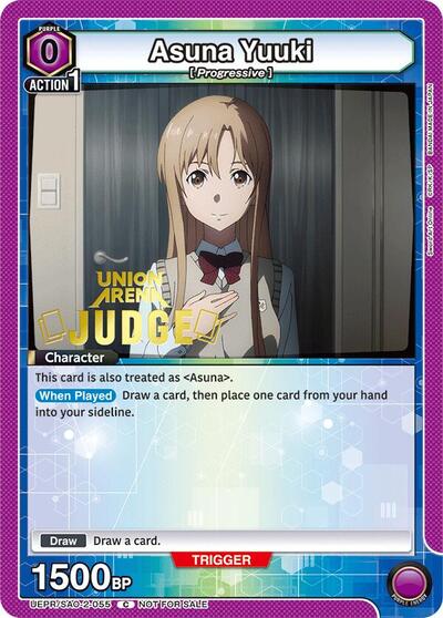 Asuna Yuuki (Judge Pack) card
