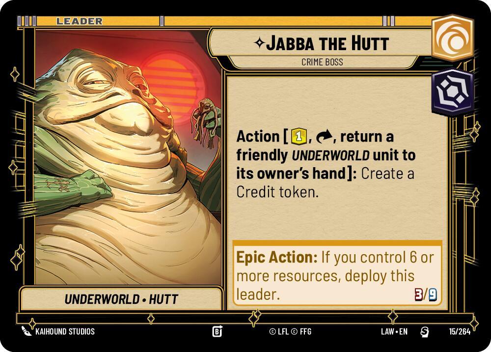 Jabba the Hutt - Crime Boss - A Lawless Time - Star Wars