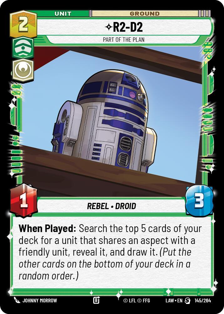 R2-D2 - Part of the Plan - A Lawless Time - Star Wars: Unlimited